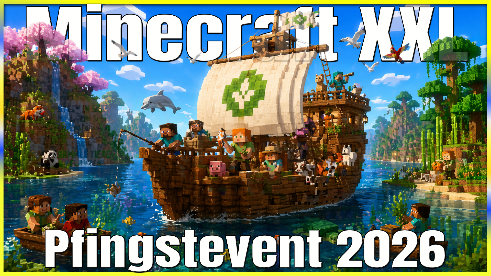 Minecraft Pfingstevent 2026 | Mixed Games und Projekte